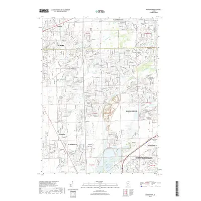 2018 Map of Normantown, 2018 Print