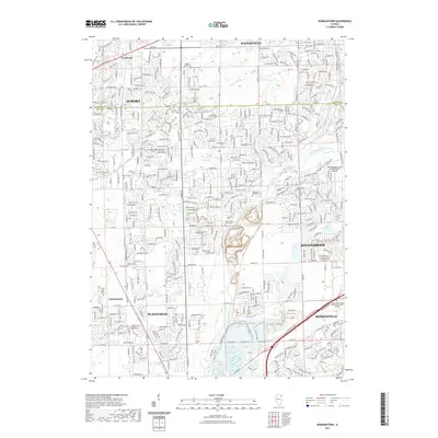 2021 Map of Normantown, 2021 Print