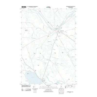 2011 Map of Norridgewock, 2011 Print