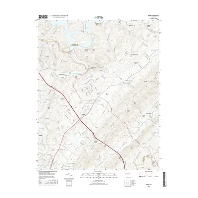 2016 Map of Norris, 2016 Print
