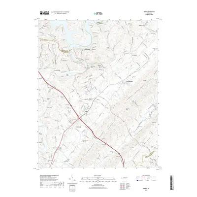 2019 Map of Norris, 2019 Print