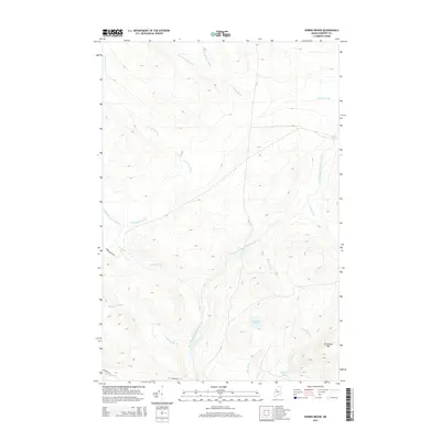 2014 Map of Norris Brook, 2014 Print