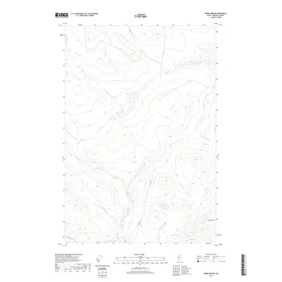 2018 Map of Norris Brook, 2018 Print