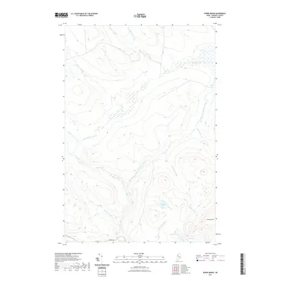 2021 Map of Norris Brook, 2021 Print