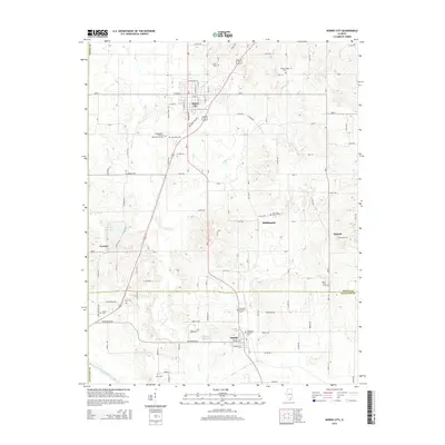 2015 Map of Norris City, 2015 Print