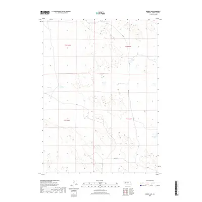 2017 Map of Norris Lake, 2017 Print