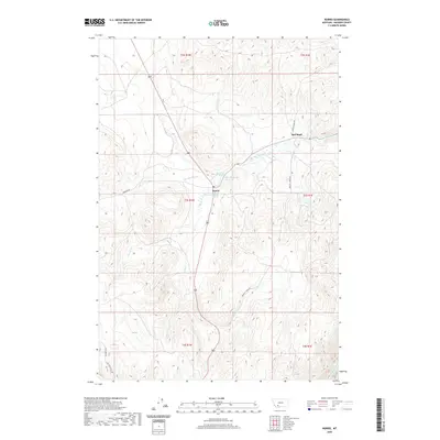 2020 Map of Norris, 2020 Print
