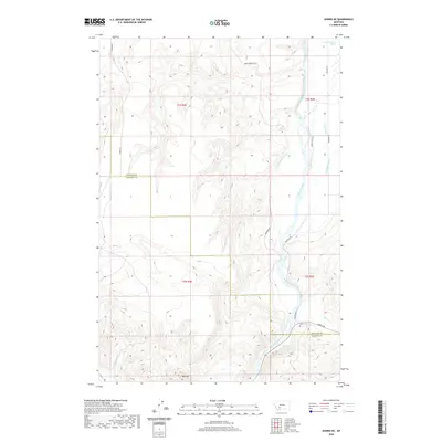 2020 Map of Norris NE, 2020 Print