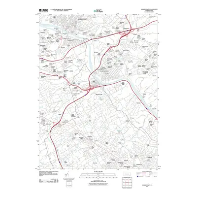 2010 Map of Norristown, 2010 Print