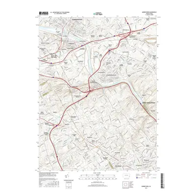 2016 Map of Norristown, 2016 Print