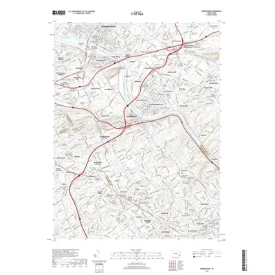 2019 Map of Norristown, 2019 Print