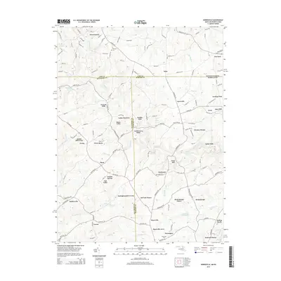 2014 Map of Norrisville, 2014 Print