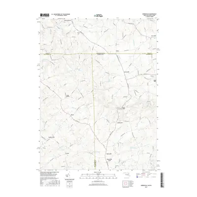 2016 Map of Norrisville, 2016 Print