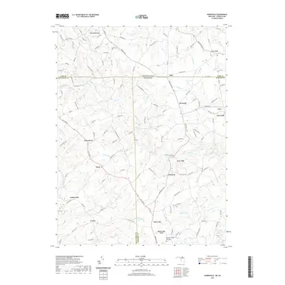 2019 Map of Norrisville, 2019 Print