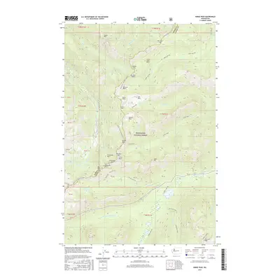 2017 Map of Norse Peak, 2017 Print