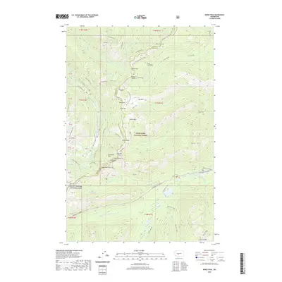 2020 Map of Norse Peak, 2020 Print