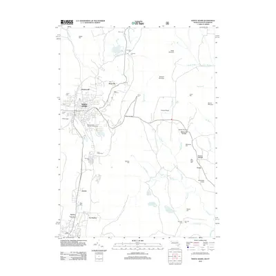 2012 Map of North Adams, 2012 Print
