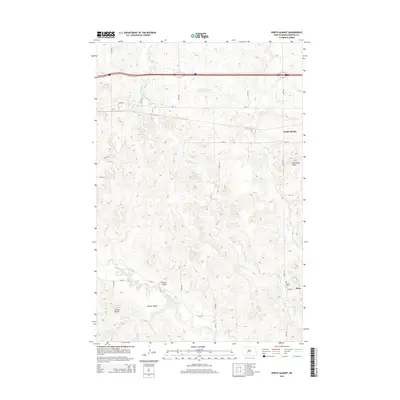 2014 Map of North Almont, 2014 Print