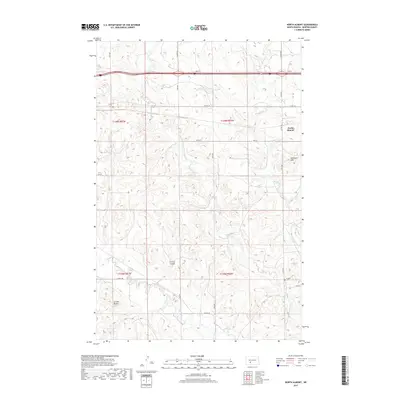 2017 Map of North Almont, 2017 Print