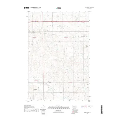 2020 Map of North Almont, 2020 Print