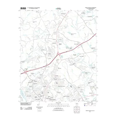 2011 Map of North Augusta, 2011 Print