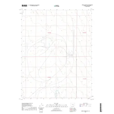 2019 Map of North Avondale NE, 2019 Print