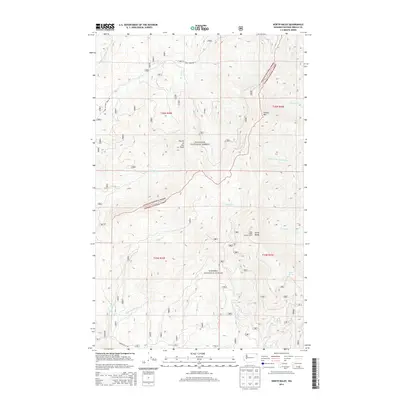 2014 Map of North Baldy, 2014 Print