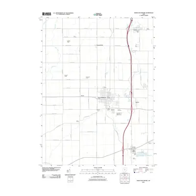 2010 Map of North Baltimore, 2010 Print