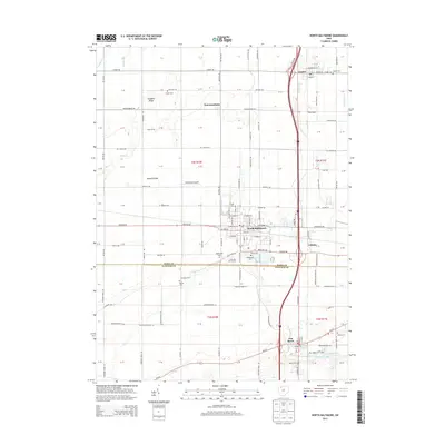 2013 Map of North Baltimore, 2013 Print