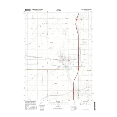 2016 Map of North Baltimore, 2016 Print