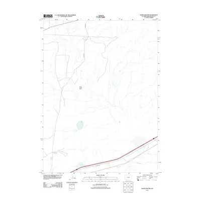2012 Map of North Baxter, 2012 Print