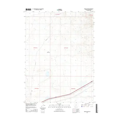 2015 Map of North Baxter, 2015 Print