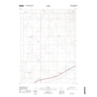 2018 Map of North Baxter, 2018 Print
