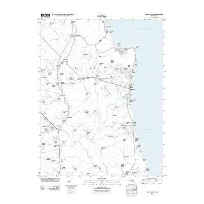 2011 Map of North Beach, 2011 Print