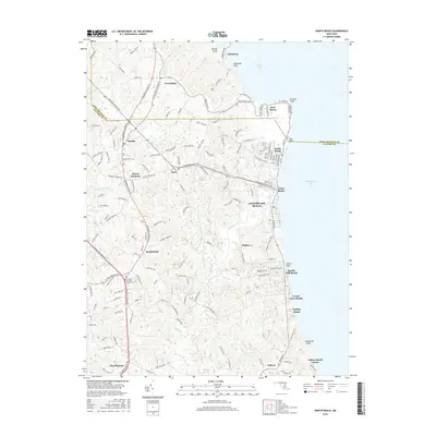 2016 Map of North Beach, 2016 Print