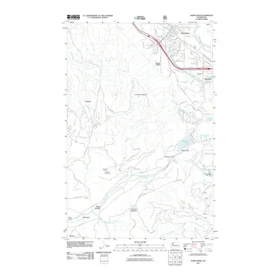 2011 Map of North Bend, 2011 Print