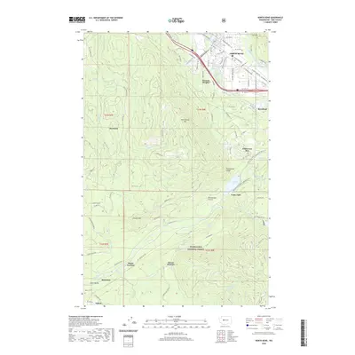2020 Map of North Bend, 2020 Print