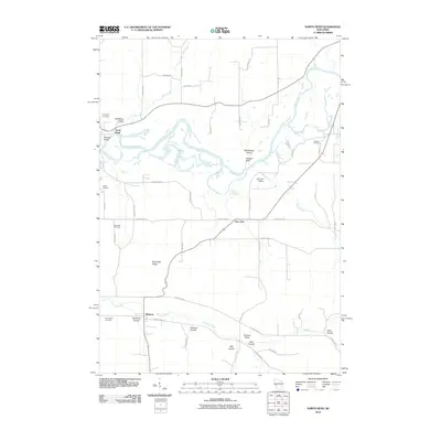 2010 Map of North Bend, 2010 Print
