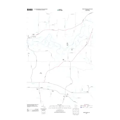 2013 Map of North Bend, 2013 Print