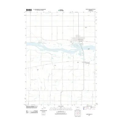2011 Map of North Bend, 2011 Print