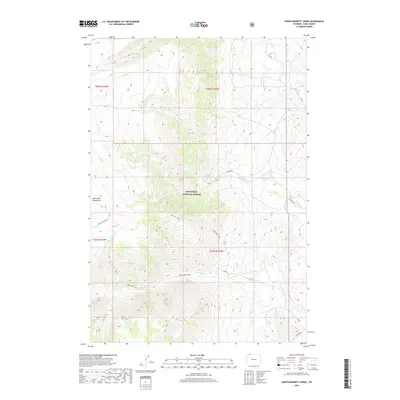 2017 Map of North Bennett Creek, 2017 Print