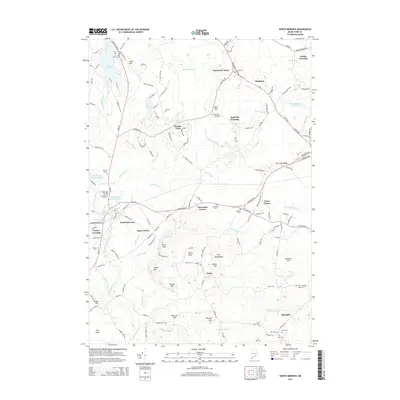 2014 Map of North Berwick, 2014 Print