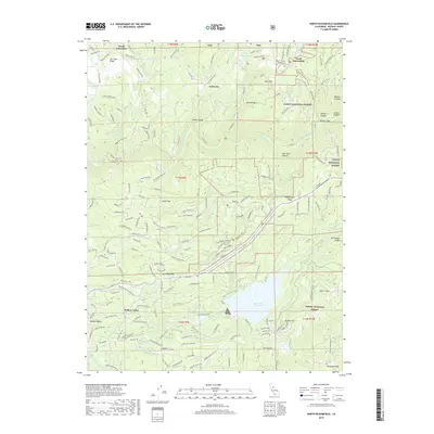 2018 Map of North Bloomfield, 2018 Print