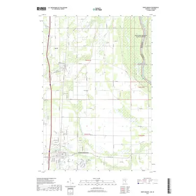 2019 Map of North Branch, 2019 Print