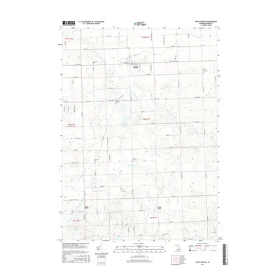 2017 Map of North Branch, 2017 Print