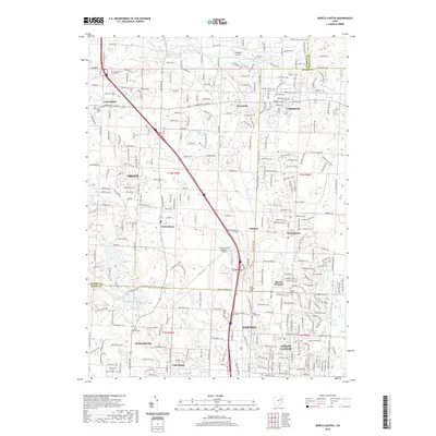 2019 Map of North Canton, 2019 Print
