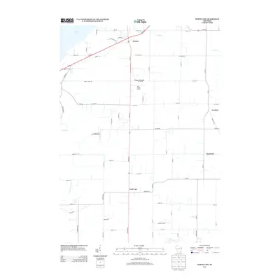 2013 Map of North Cape, 2013 Print
