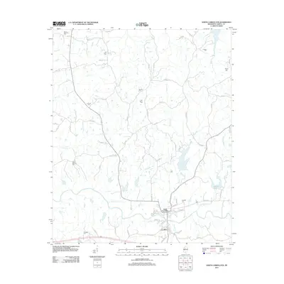 2012 Map of North Carrollton, 2012 Print