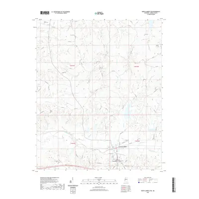 2020 Map of North Carrollton, 2020 Print