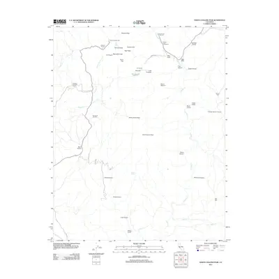 2012 Map of North Chalone Peak, 2012 Print